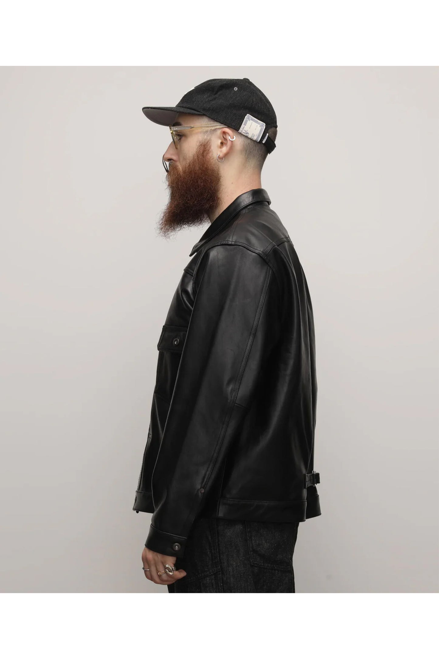 SHEEP LEATHER 1st  TRACKER JACKET