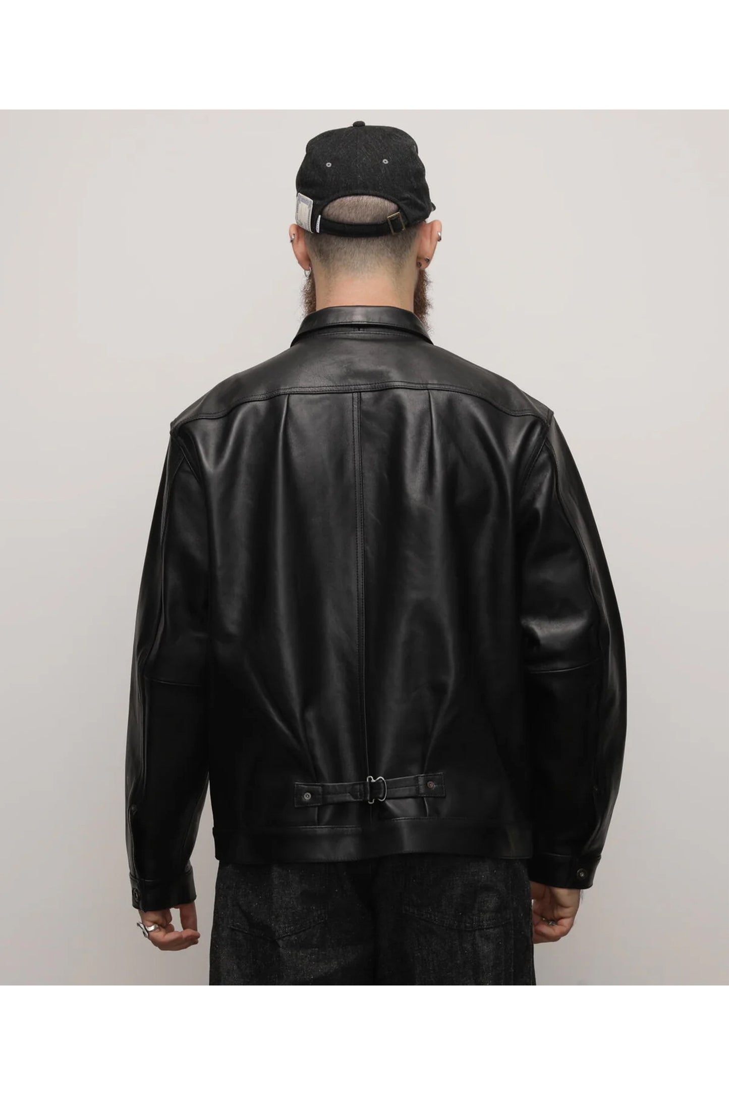SHEEP LEATHER 1st  TRACKER JACKET