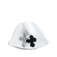 3D cross knit hat
