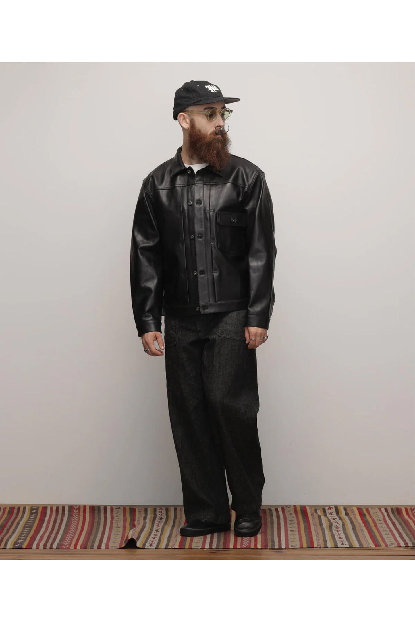 SHEEP LEATHER 1st  TRACKER JACKET