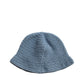 3D cross knit hat