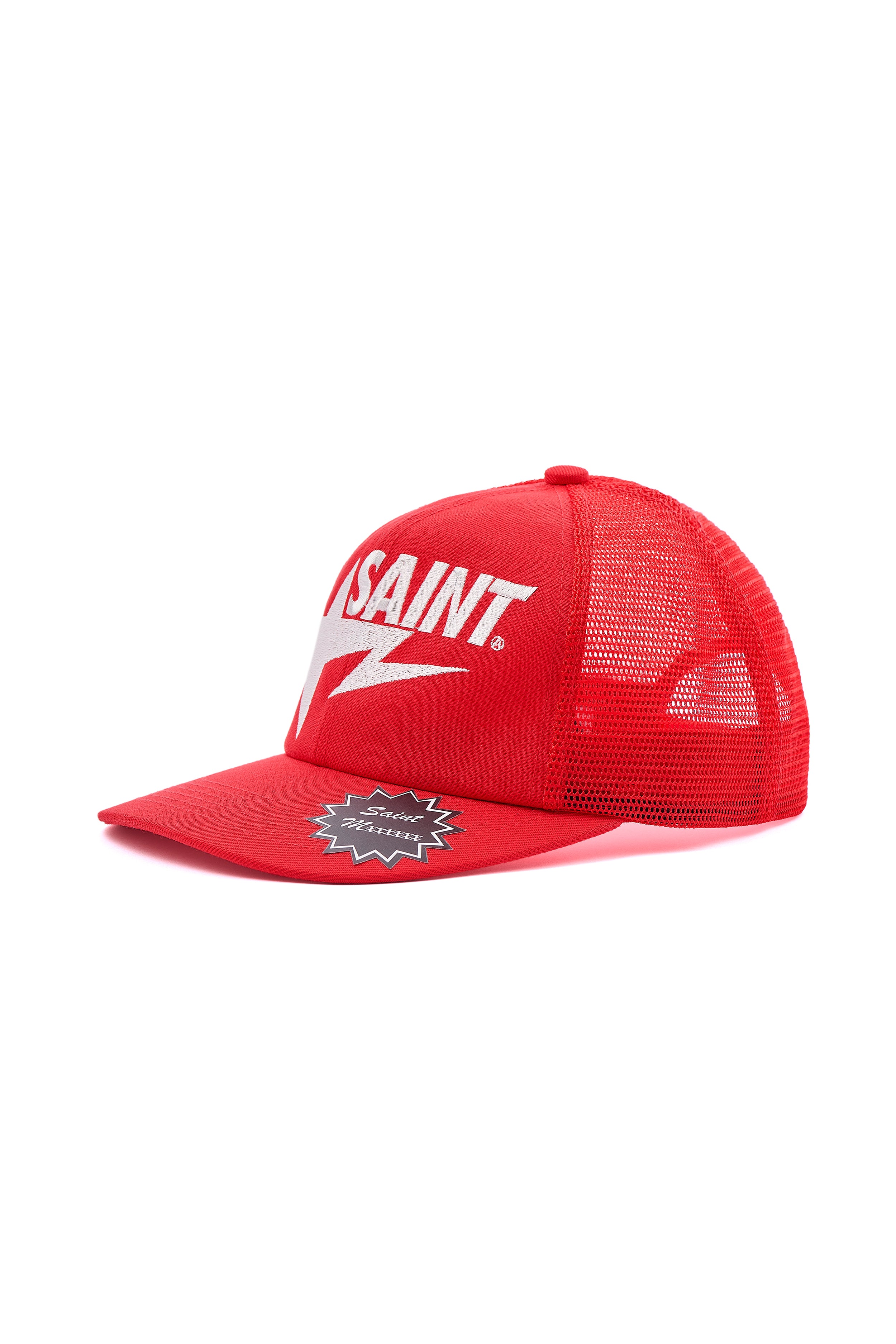 マ*ロ様 セントマイケル　BAPE_MESH CAP RED Saint Mxxxxxx (セントマイケル) /BAPE_MESH CAP//RED│正規通販elephants