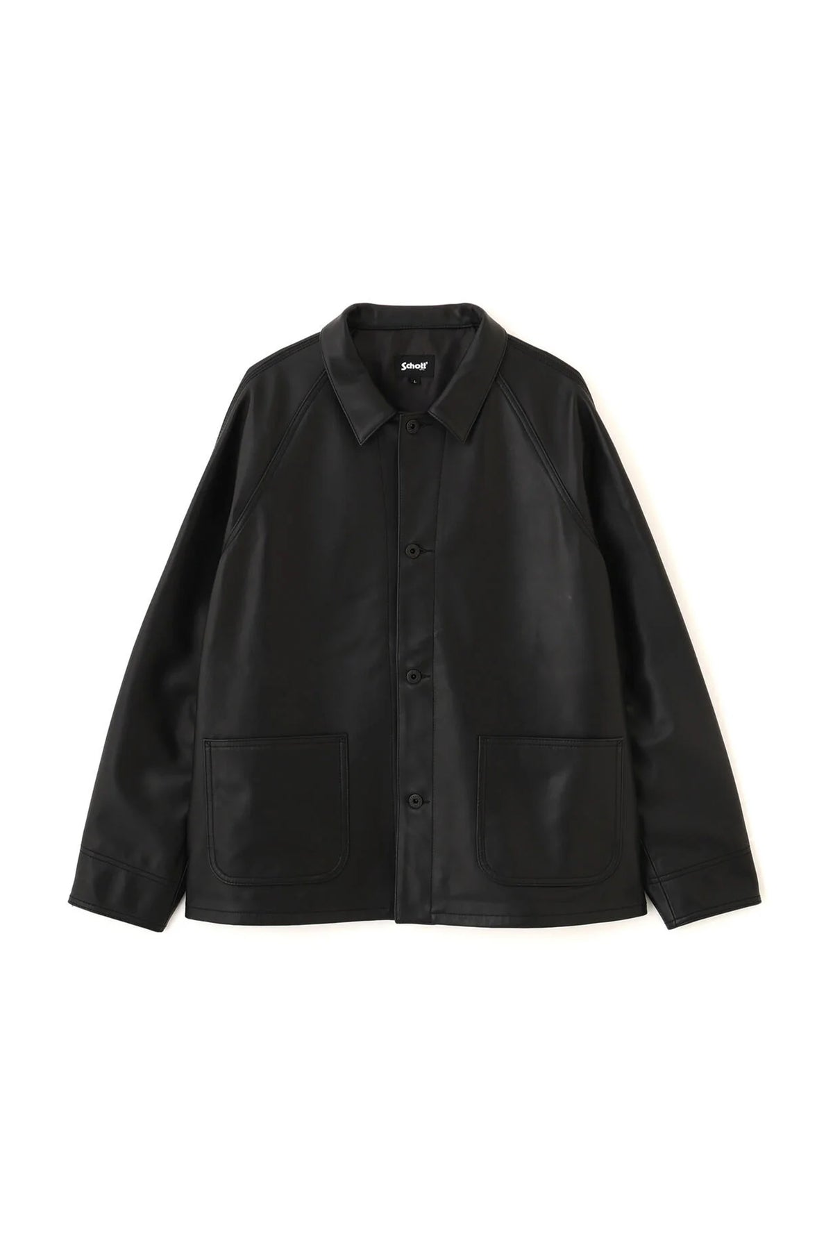 LAMB LEATHER COVERALL JACKET