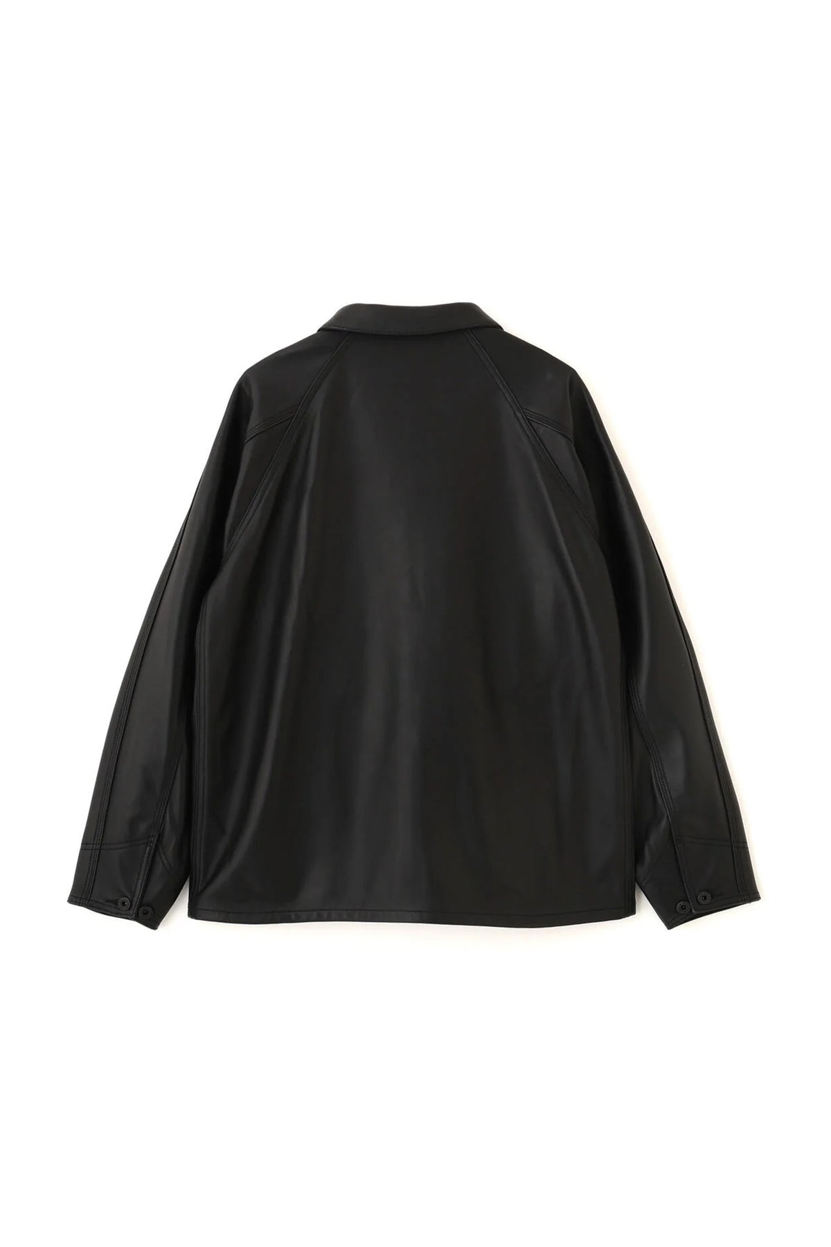 LAMB LEATHER COVERALL JACKET