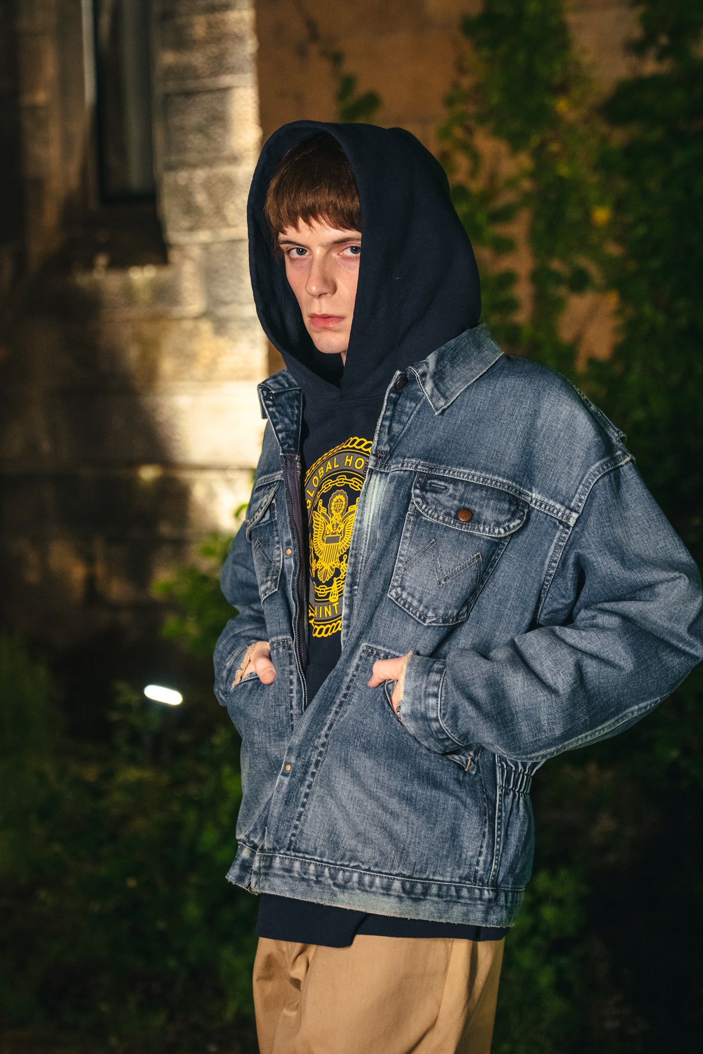 DENIM JACKET/M/ BLUE