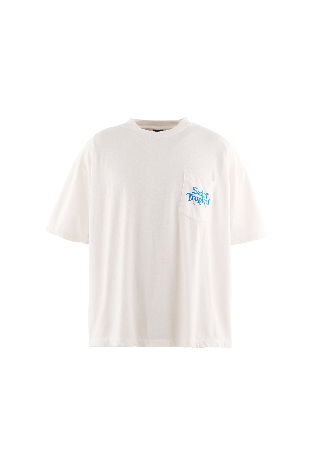 TC_SS T-SHIRT/POCKET/WHITE