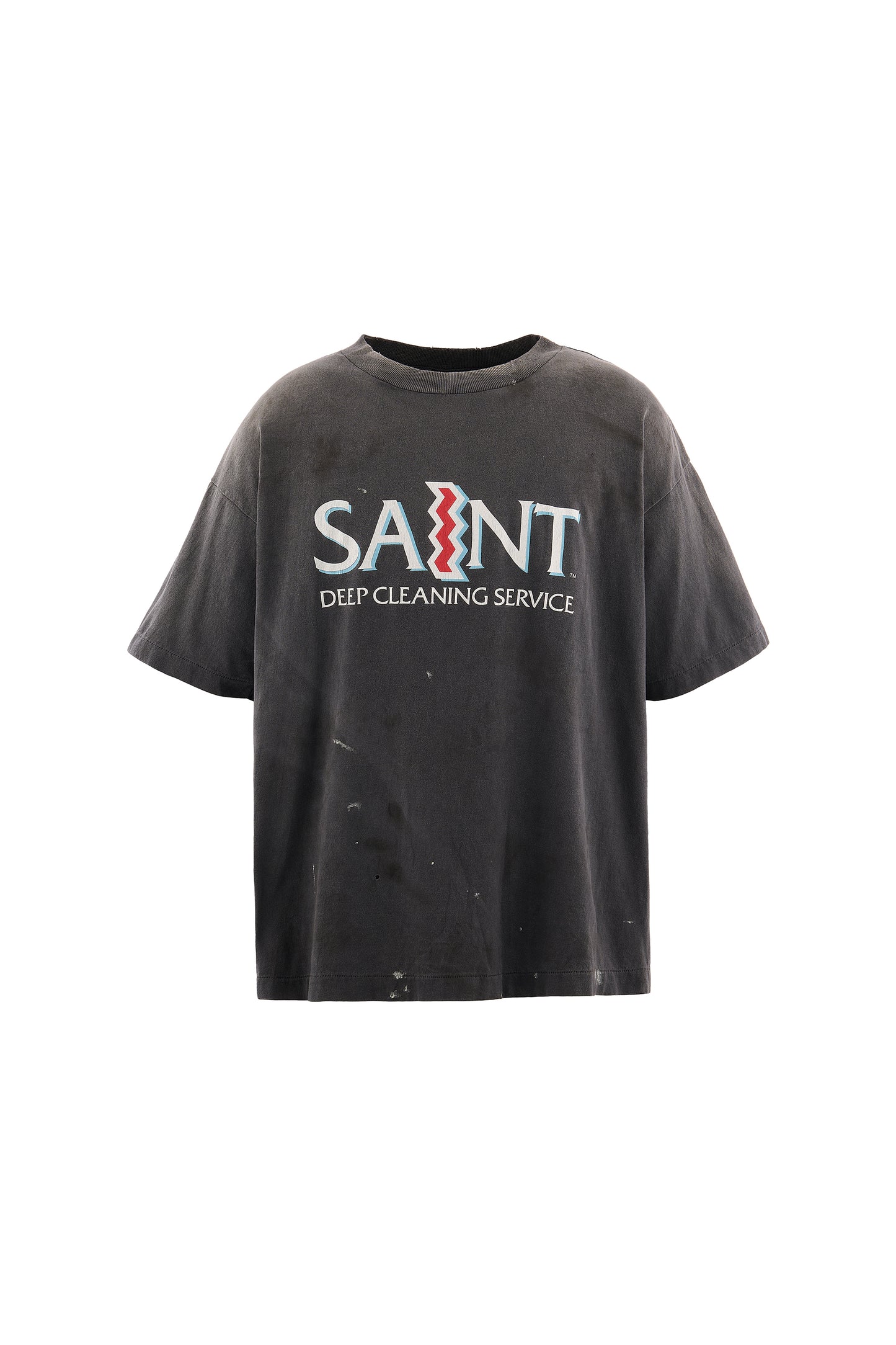 SS T-SHIRT/SAINT/BLACK