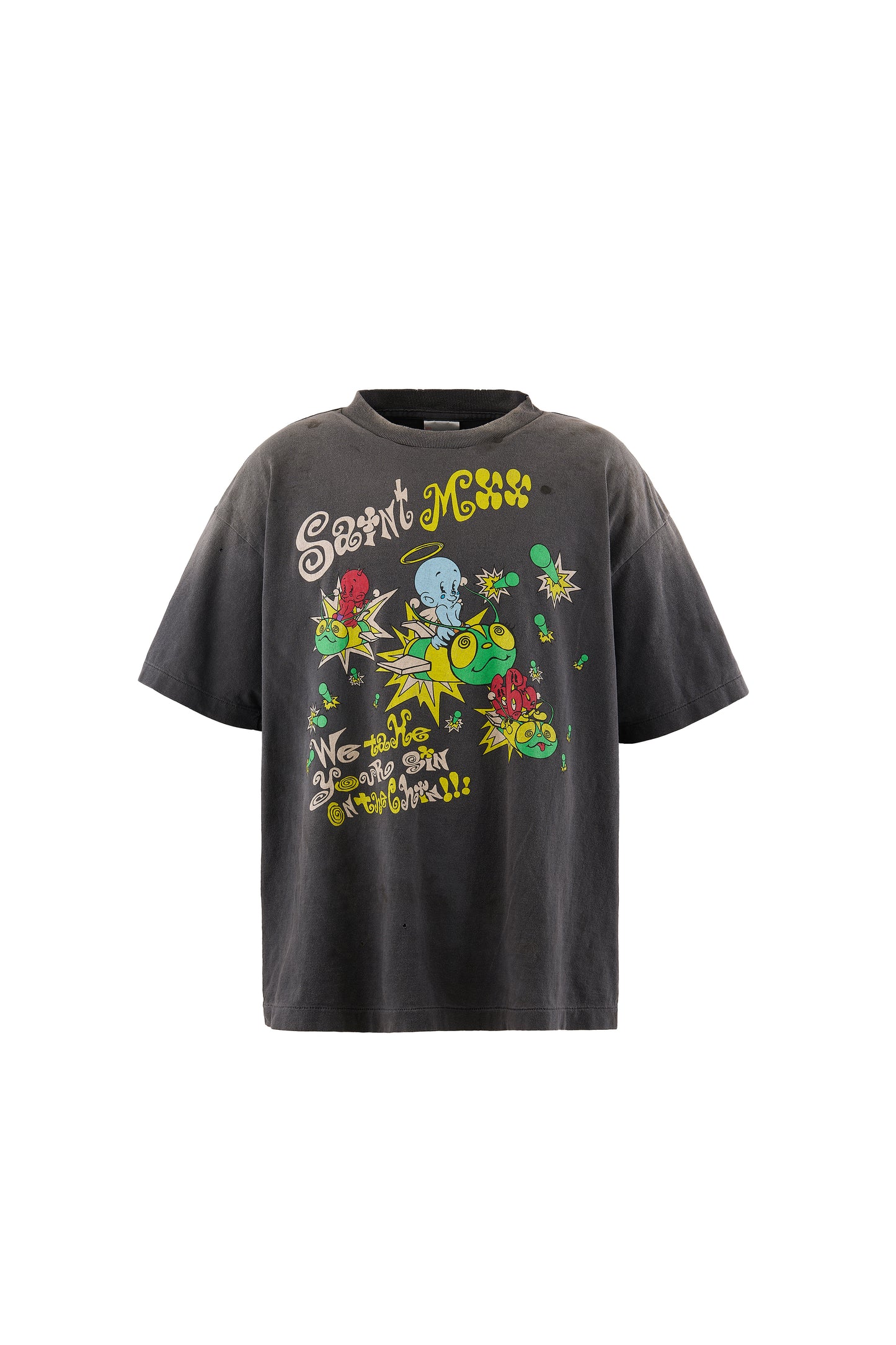 SS TEE/SAINT MX6/ BLACK