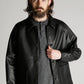 LAMB LEATHER COVERALL JACKET