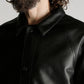 LAMB LEATHER COVERALL JACKET