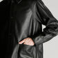 LAMB LEATHER COVERALL JACKET