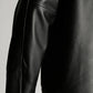 LAMB LEATHER COVERALL JACKET