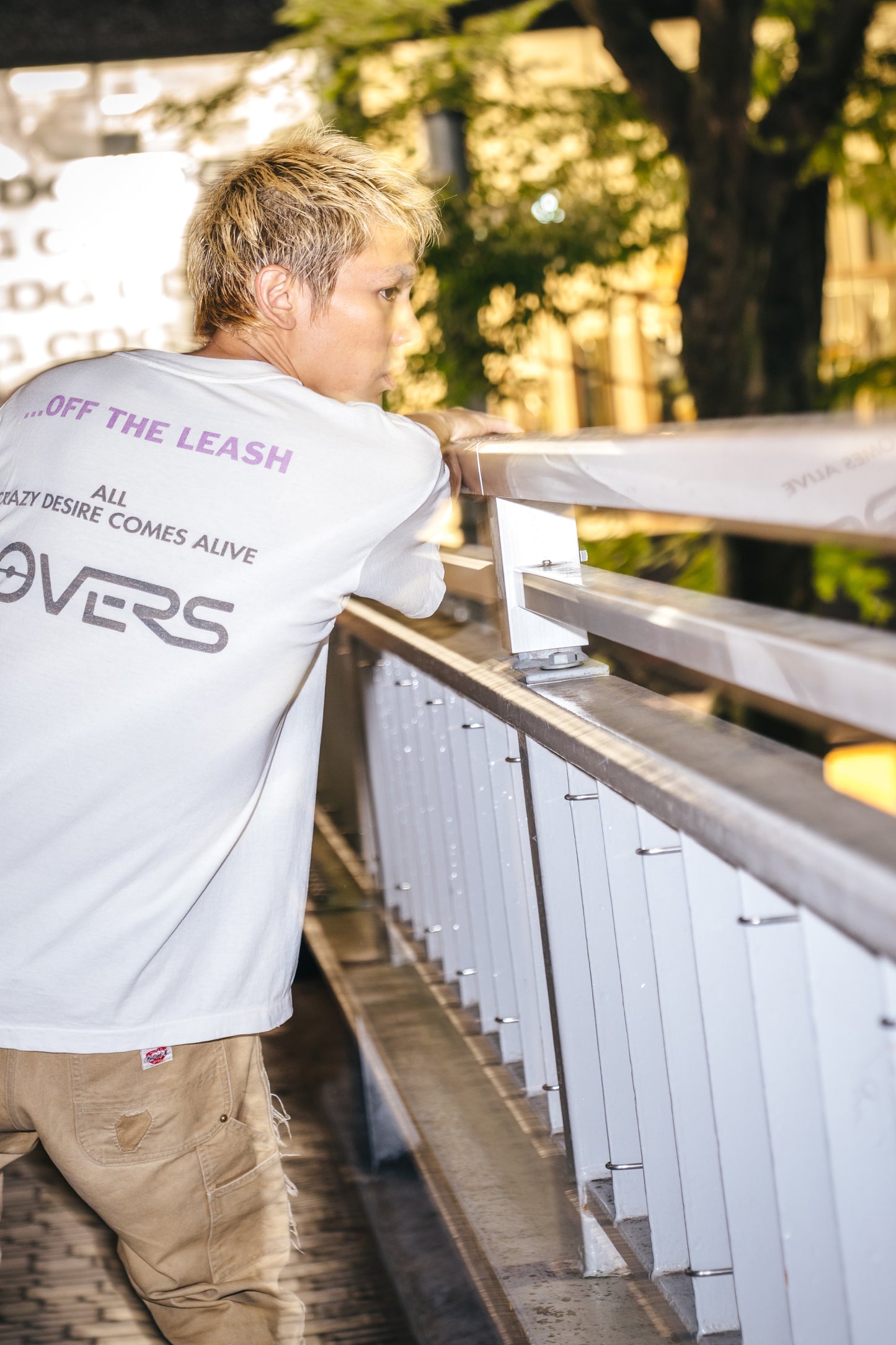 SRYM_SS TEE/ LOVERS/WHITE
