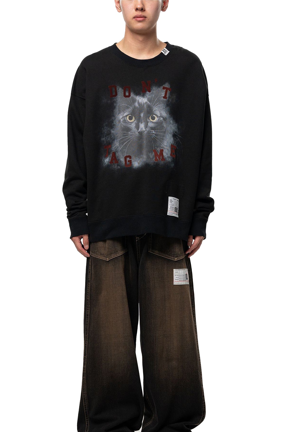 CAT PRINTED SWEAT PU