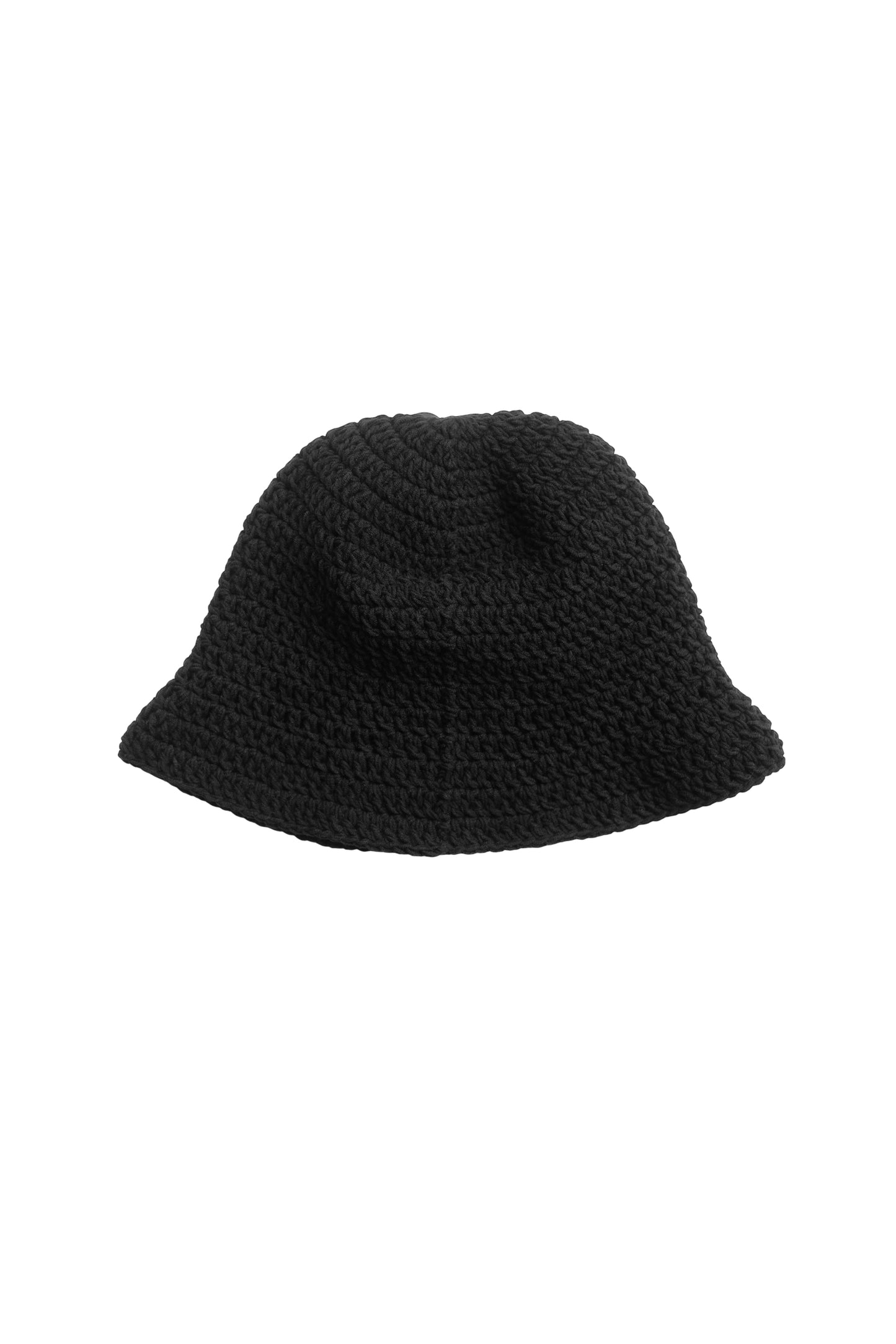 3D cross knit hat