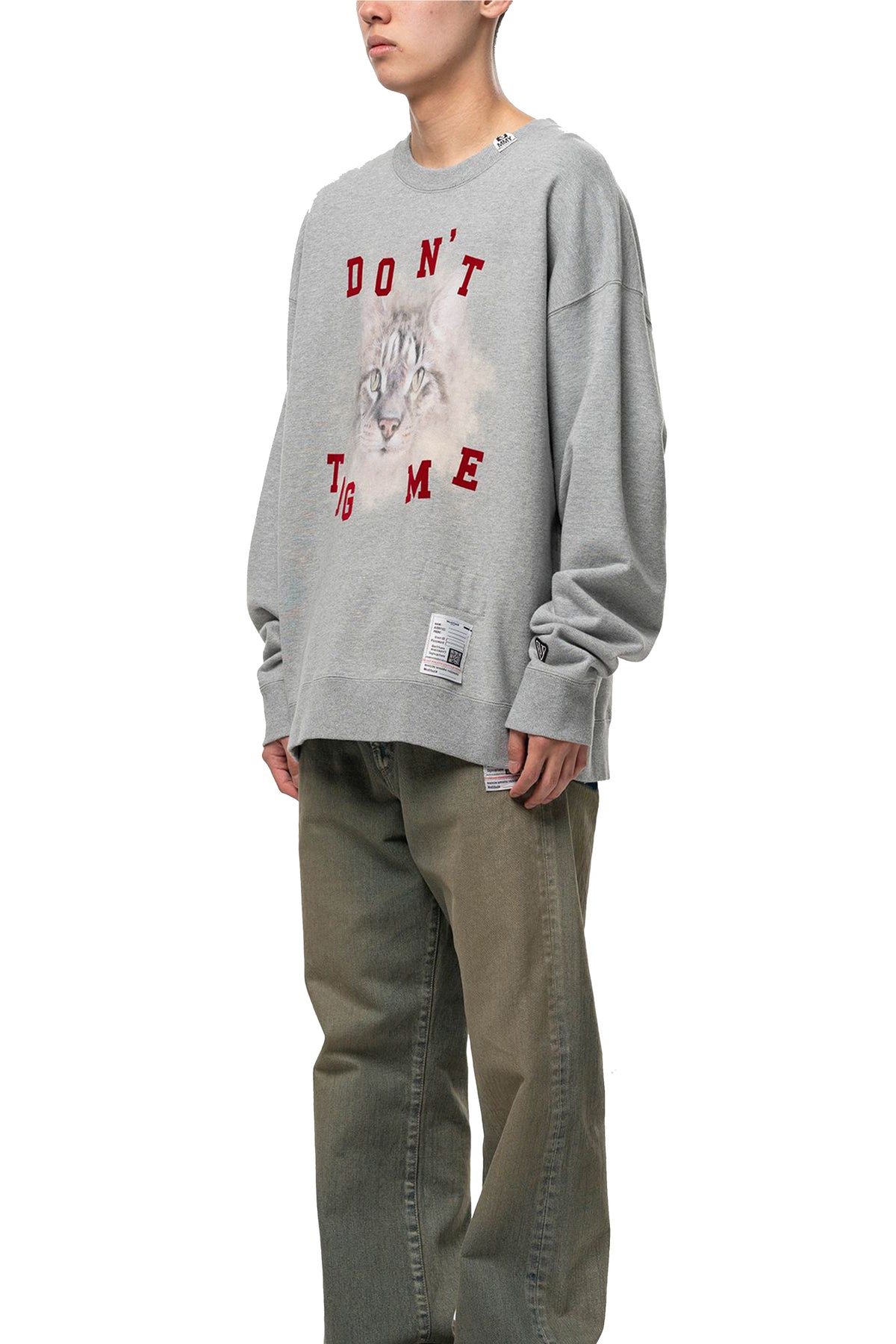 CAT PRINTED SWEAT PU