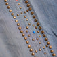 BAGGY STUDS DENIM  SHORTS