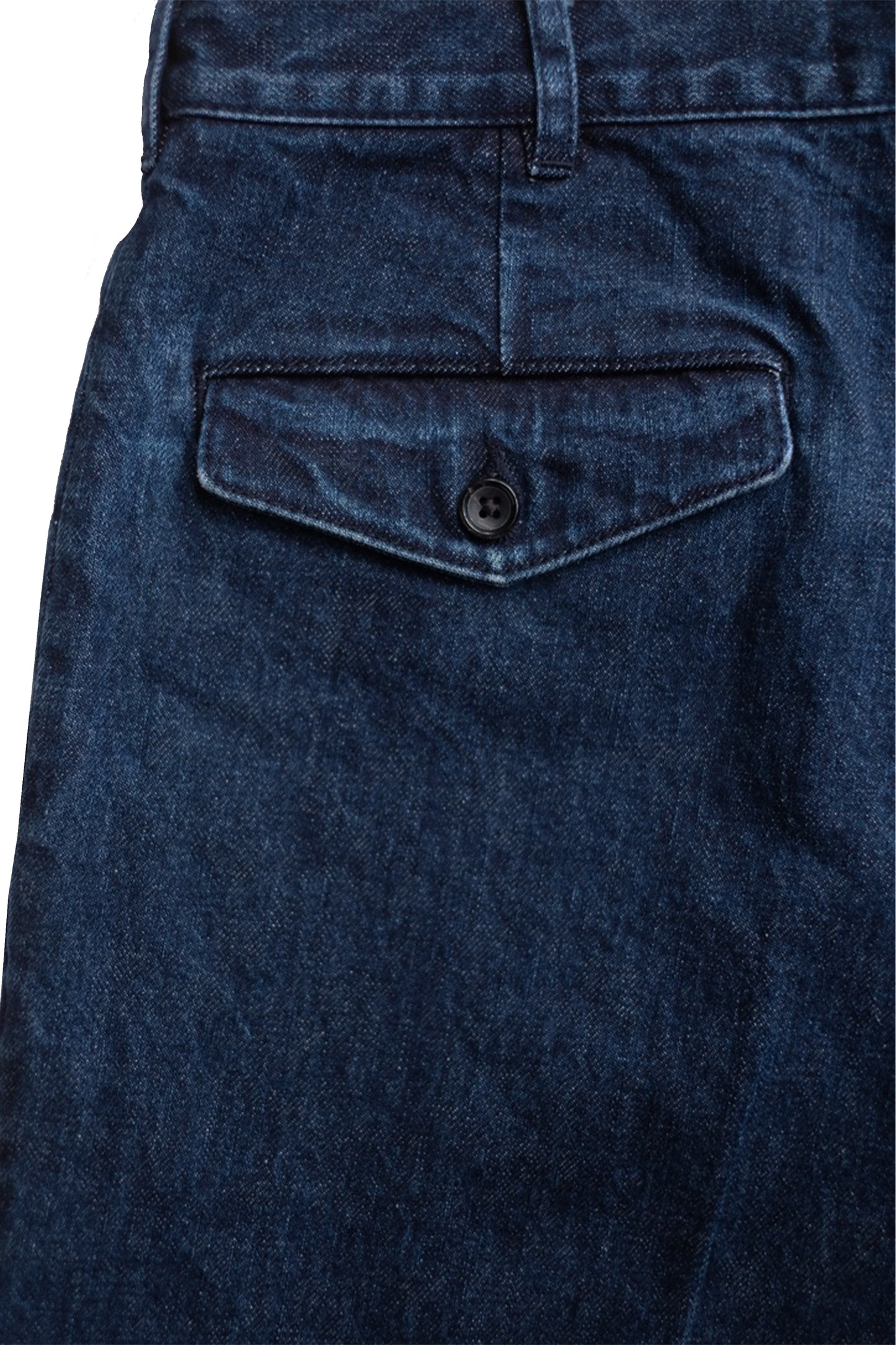DENIM WIDE TROUSERS