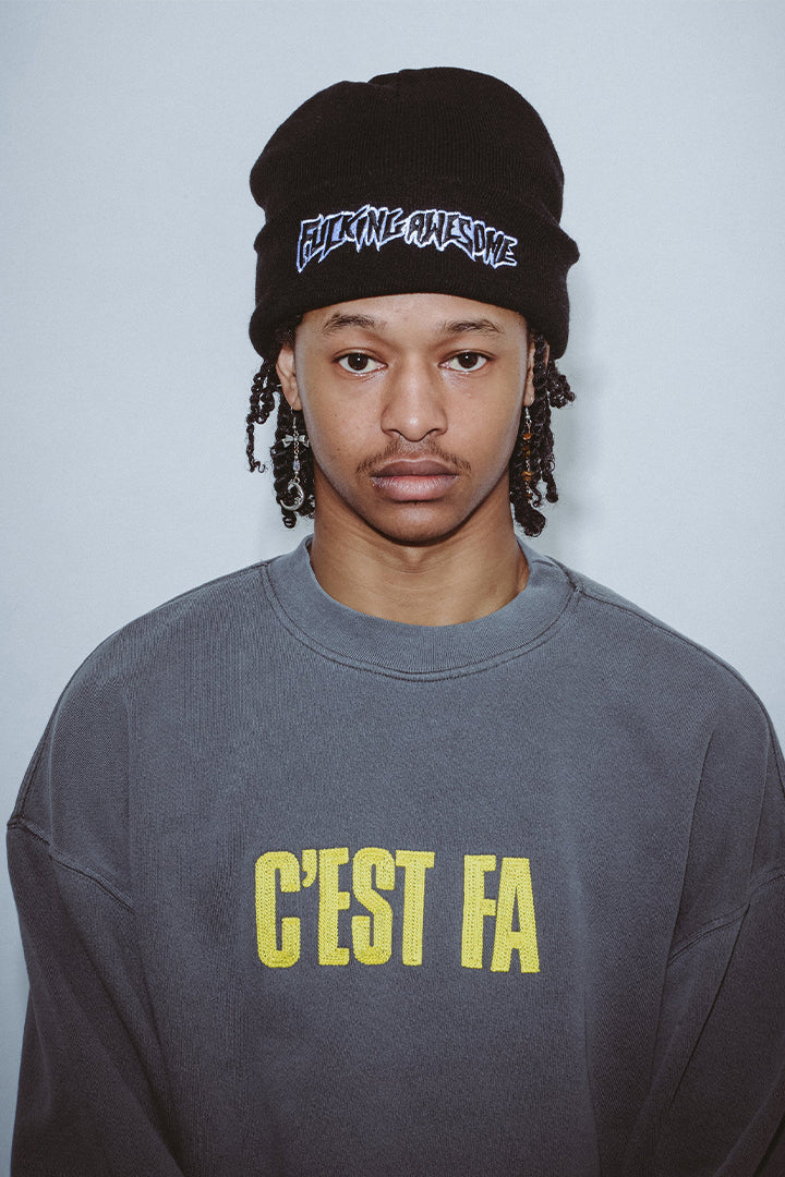 Stamp Logo Cuff Beanie