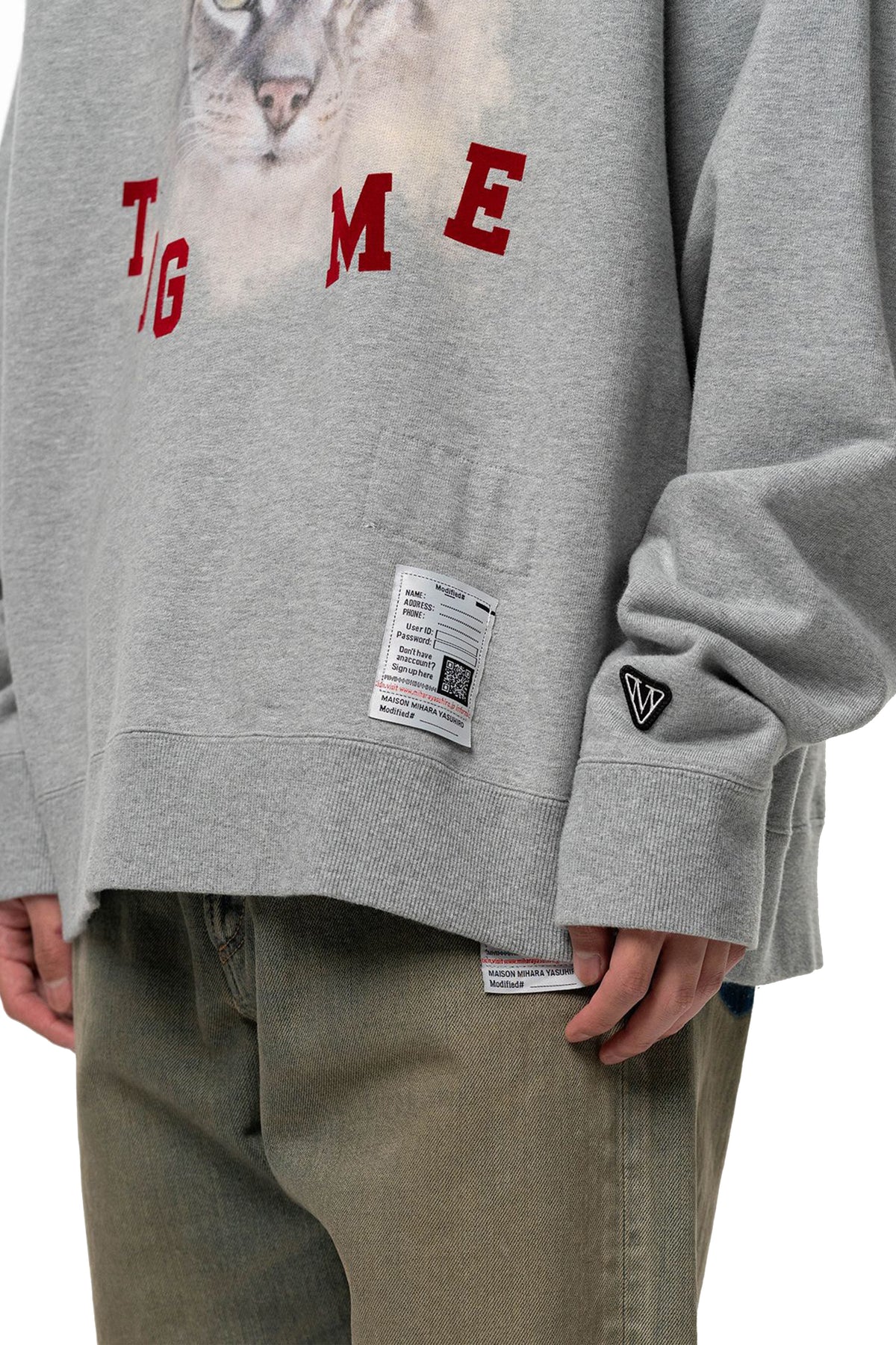 CAT PRINTED SWEAT PU