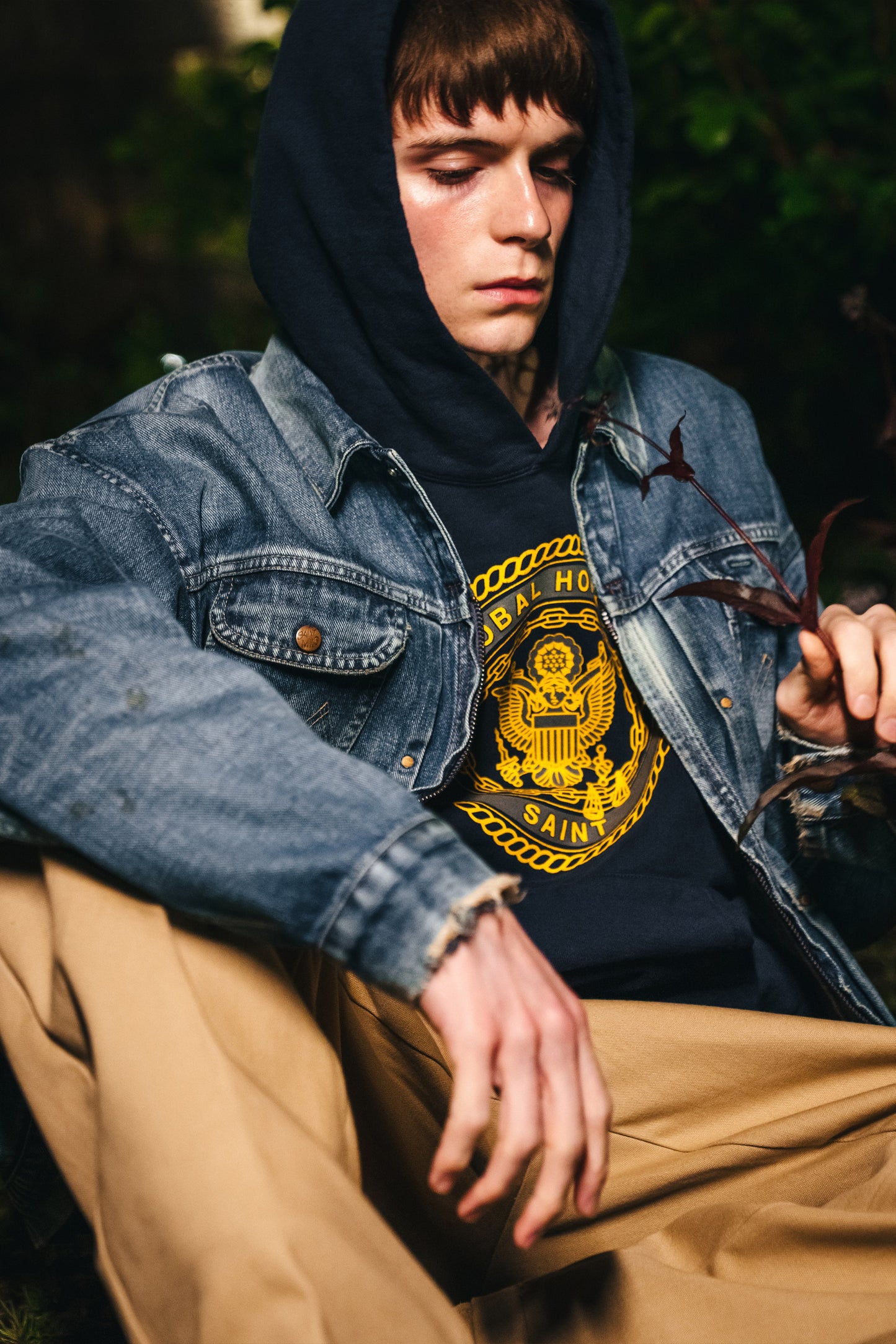 DENIM JACKET/M/ BLUE