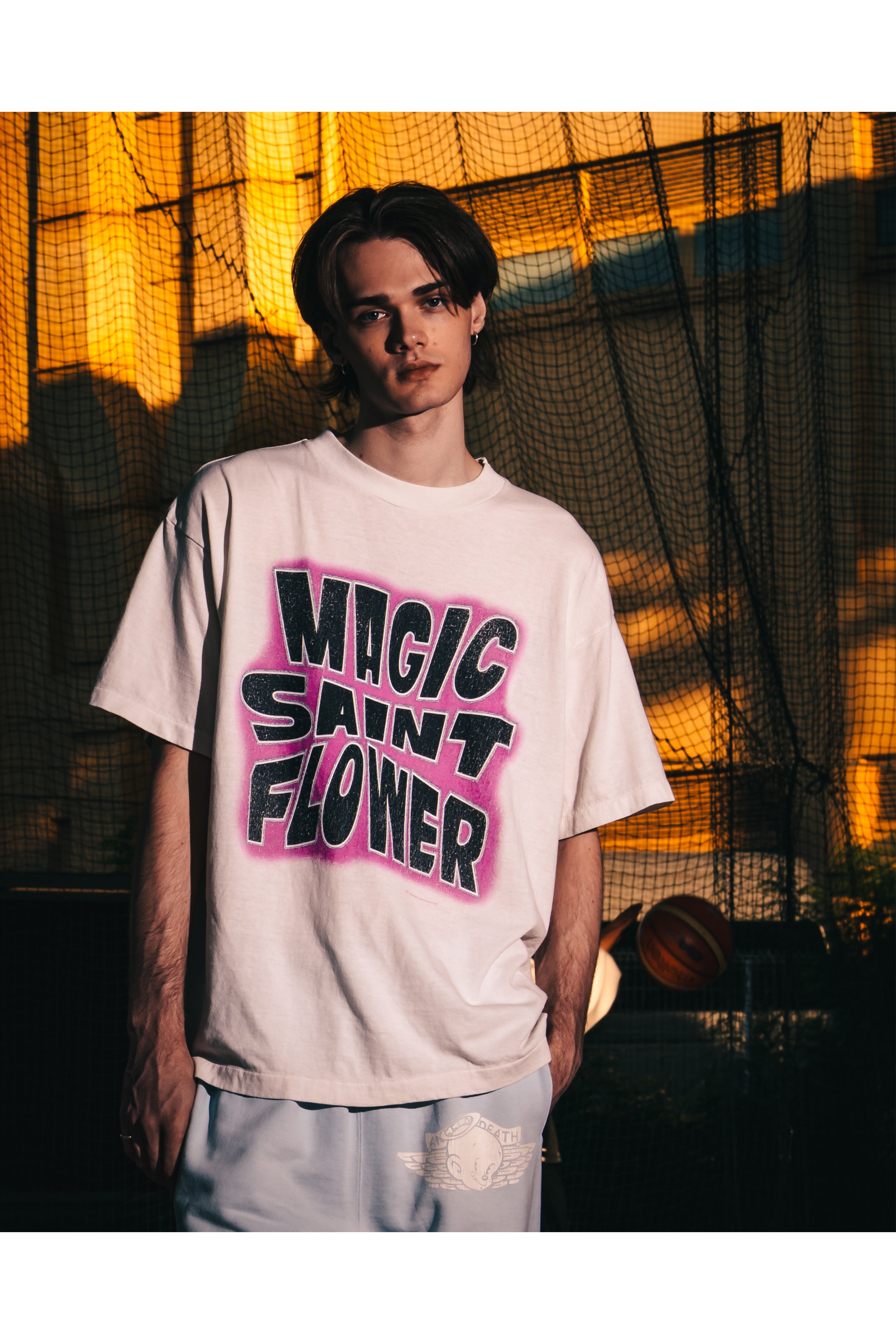 Saint Mxxxxxx (セントマイケル)/SS T-SHIRT/MAGICSAINT/WHITE│正規