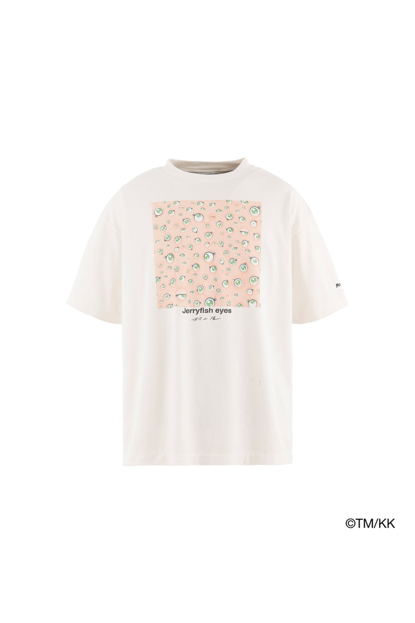 SS T-SHIRT/JERRY FISH EYES/WHT