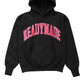 HOODIE ARCH LOGO/BLK