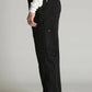 LEATHER COMB. DOUBLE KNEE PANTS