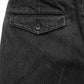 DENIM WIDE TROUSERS