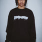 Doily Stamp Crewneck Sweater