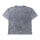 EMBELLISHED BLEACHED TEE