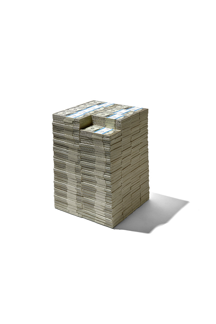 KK_STOOL/MONEY/WHITE