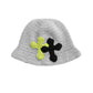 3D cross knit hat