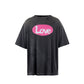 SS TEE/LOVE/BLACK