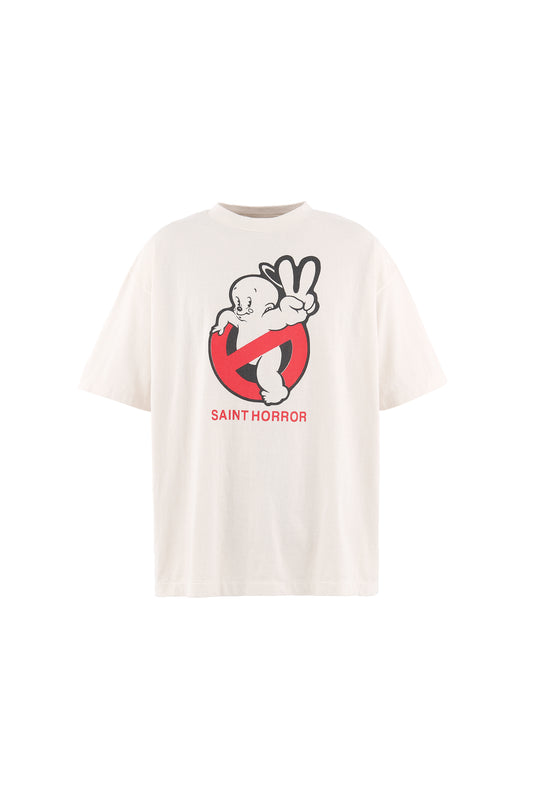 SS T-SHIRT/SAINTHORROR/WHITE