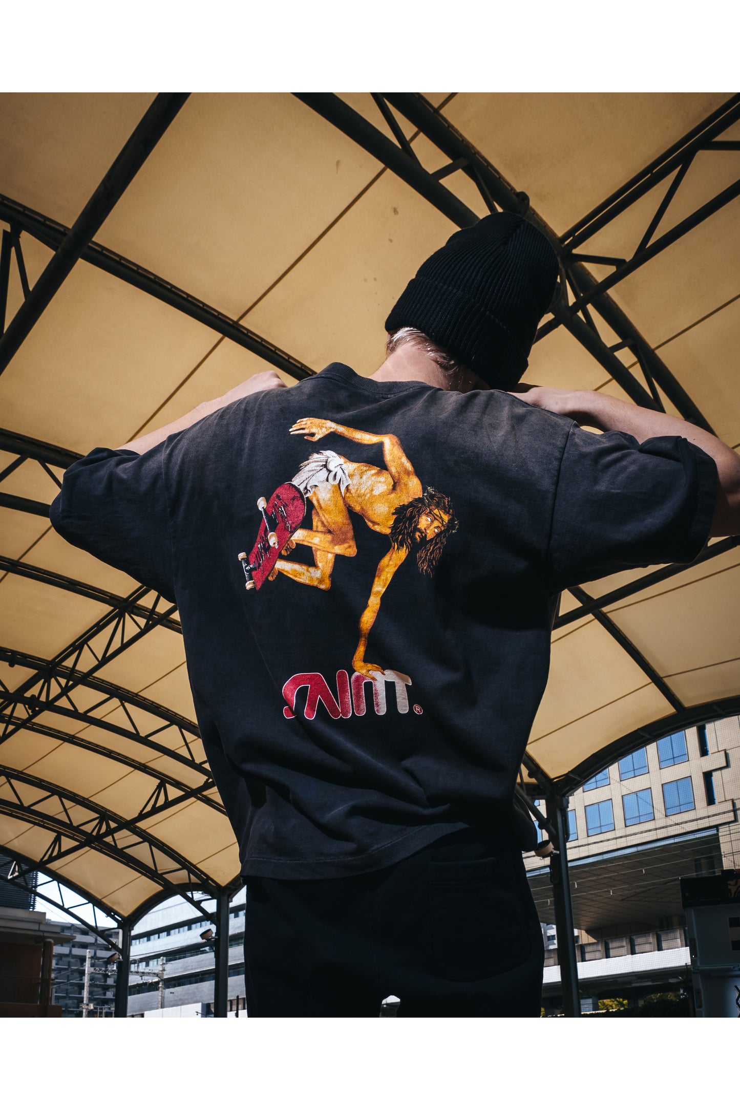 SS T-SHIRT/SKATE/BLACK