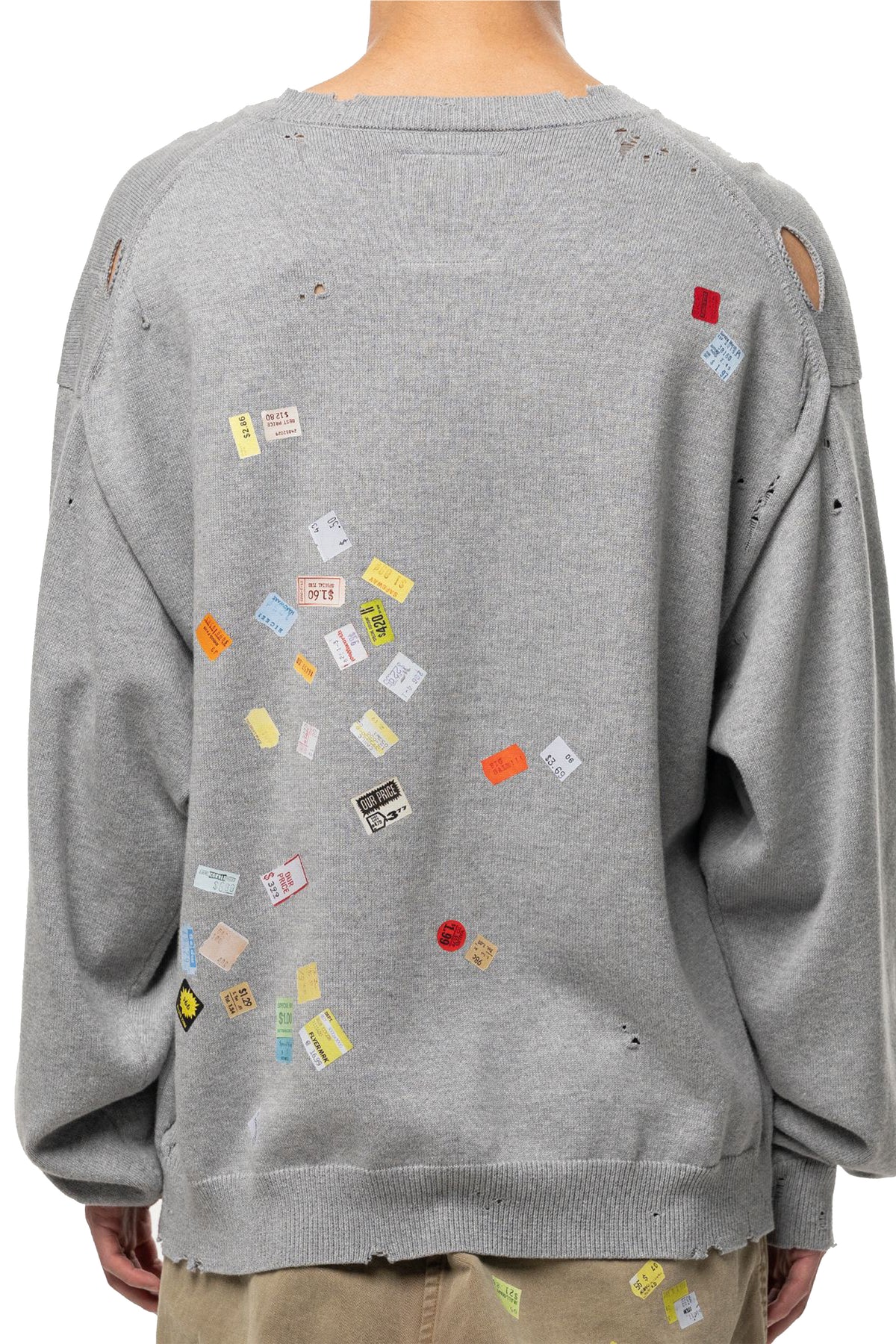 PRICE STICKER KNIT P