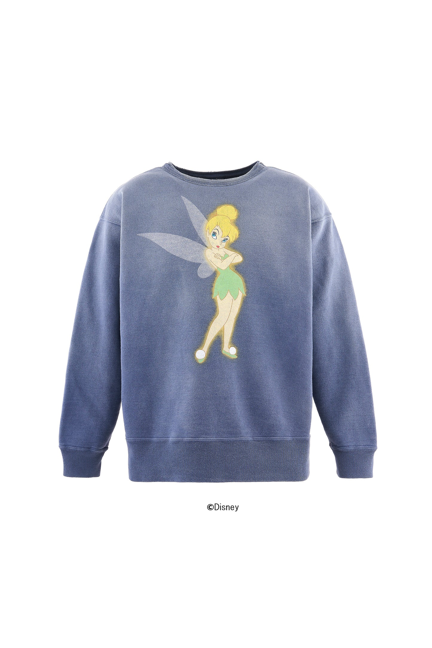 DSN_CRW NK SWT/TINKER BELL/NVY