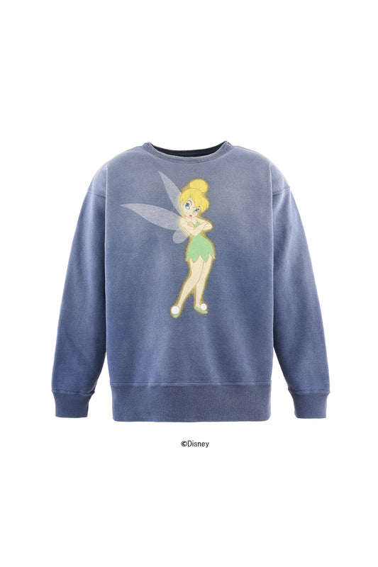 DSN_CRW NK SWT/TINKER BELL/NVY