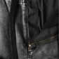 COTTON SATIN CARGO TROUSERS