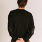 LEATHER ELBOW PATCH SWEAT