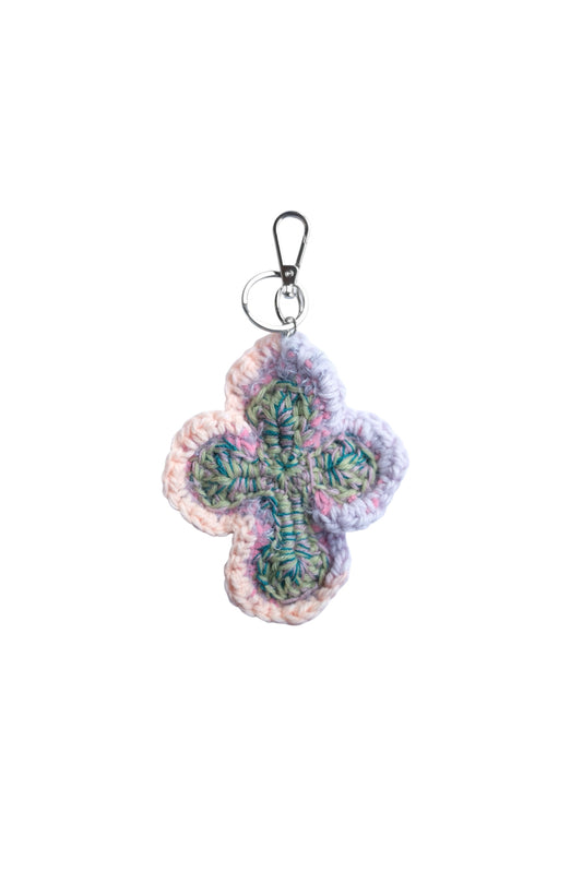 Knit keychain
