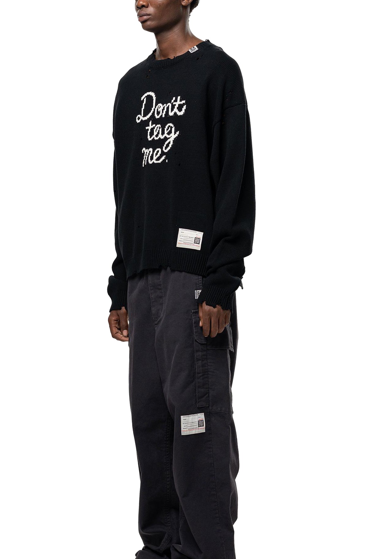 LETTERED KNIT PULLOV