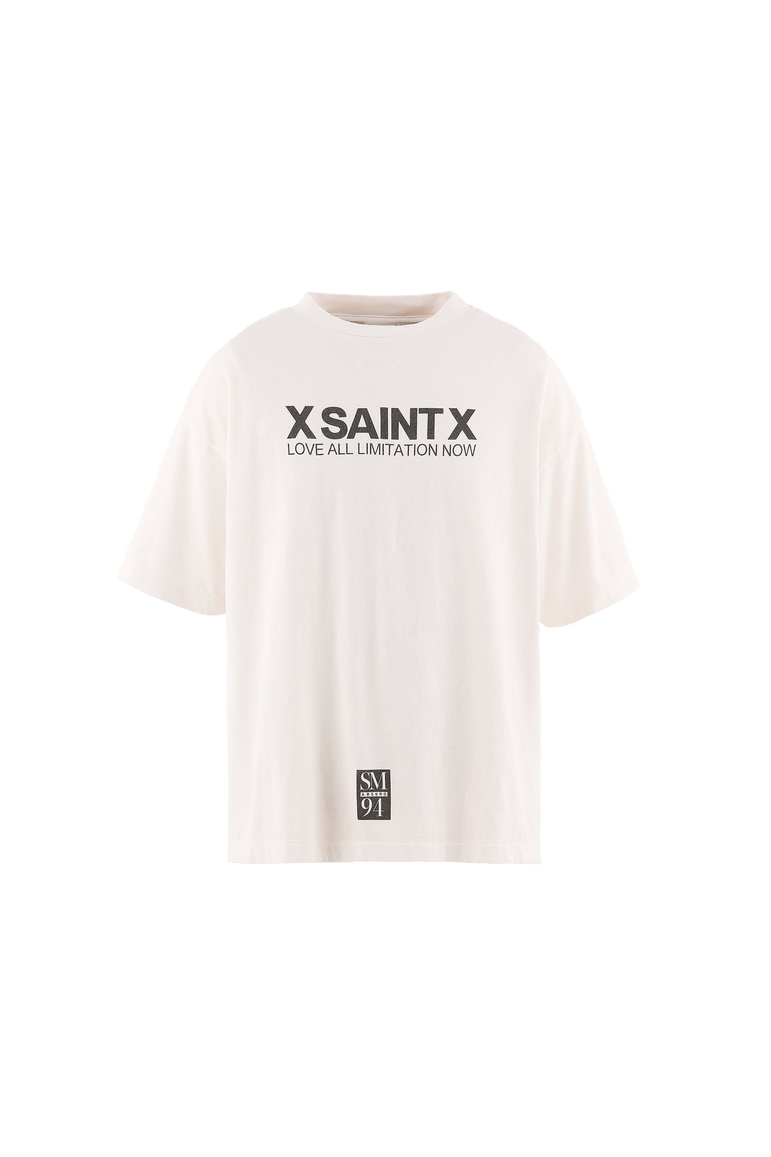 Saint Mxxxxxx (セントマイケル)/SS T-SHIRT/X SAINT X/WHITE│正規