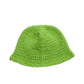 3D cross knit hat