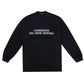 ALL LOVE ALWAYS DROP SHOULDER L/S TEE