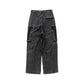 COTTON SATIN CARGO TROUSERS