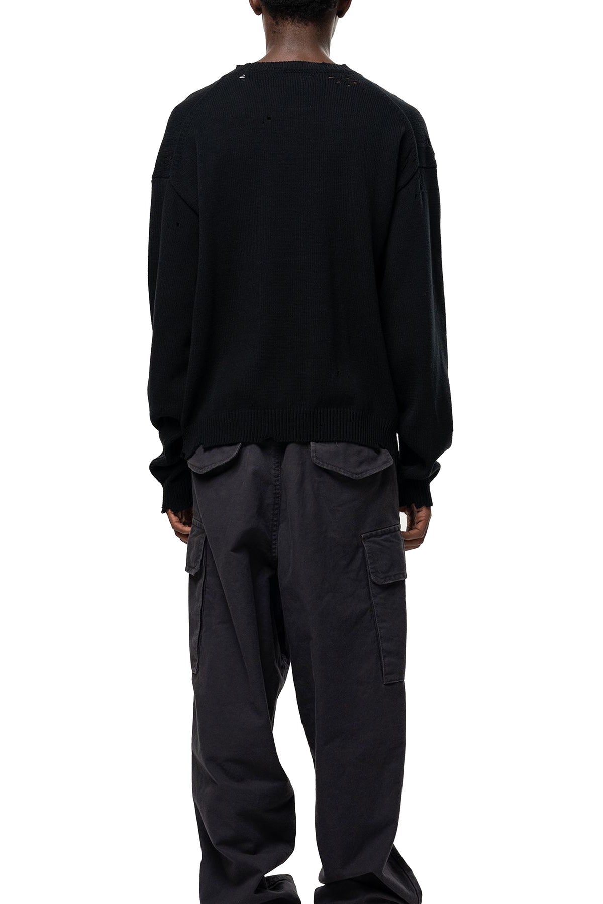 LETTERED KNIT PULLOV