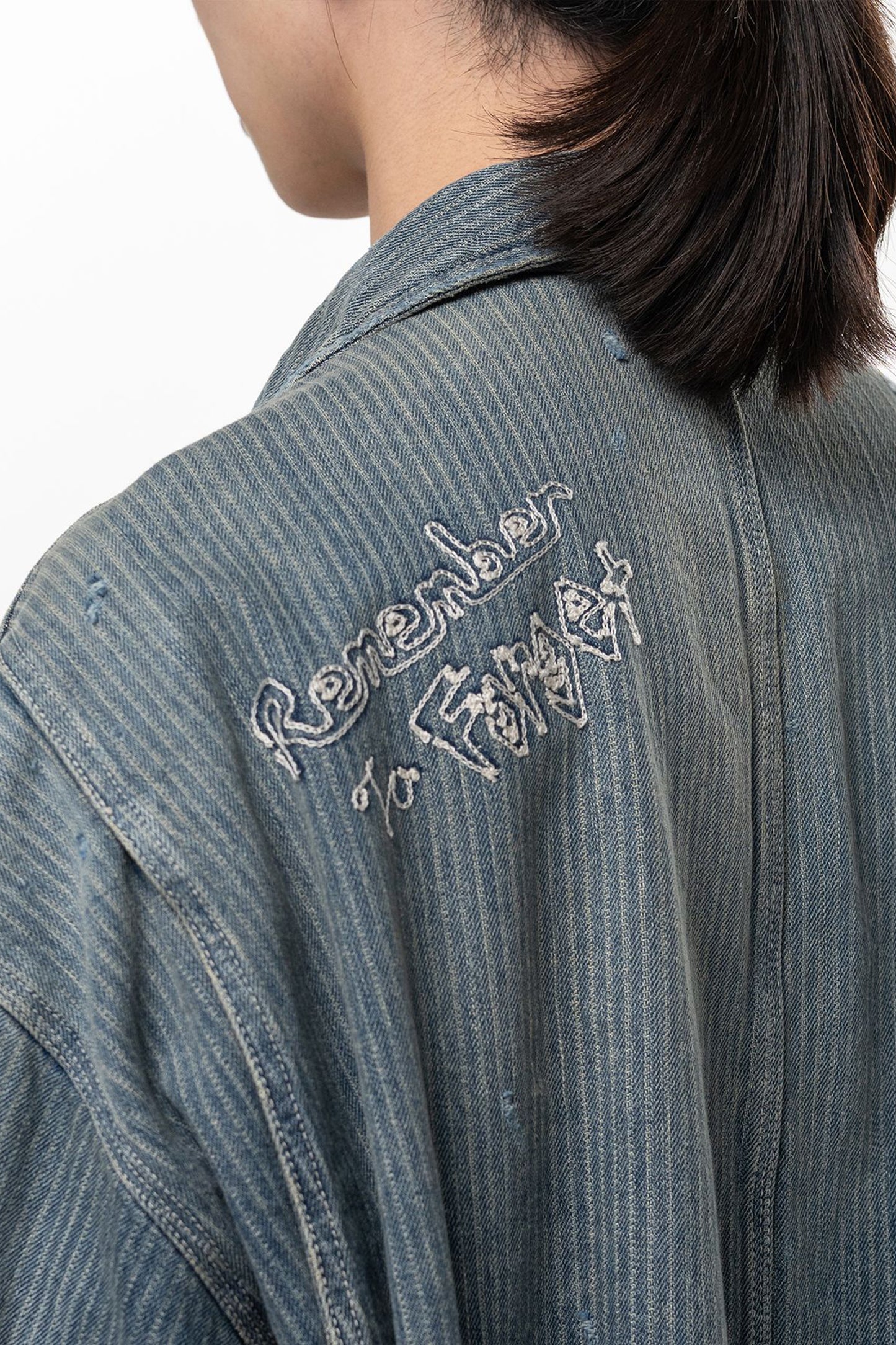 STRIPE DENIM JK